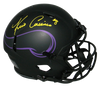 KIRK COUSINS SIGNED MINNESOTA VIKINGS ECLIPSE SPEED AUTHENTIC HELMET BECKETT