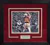 NICK O'LEARY AUTOGRAPHED FLORIDA STATE SEMINOLES 8x10 FRAMED PHOTO COA