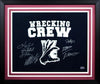 VON MILLER DAT NGUYEN SIGNED TEXAS A&M AGGIES WRECKING CREW 16x20 FRAMED PHOTO