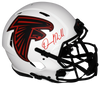 DESMOND RIDDER SIGNED ATLANTA FALCONS LUNAR AUTHENTIC SPEED HELMET BECKETT