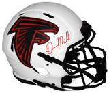 DESMOND RIDDER SIGNED ATLANTA FALCONS LUNAR AUTHENTIC SPEED HELMET BECKETT