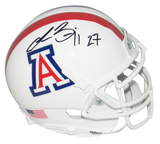 LANCE BRIGGS SIGNED AUTOGRAPHED ARIZONA WILDCATS WHITE MINI HELMET JSA