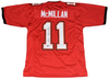 JALEN McMILLAN AUTOGRAPHED TAMPA BAY BUCCANEERS #15 RED JERSEY BECKETT