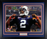 CAM NEWTON AUTOGRAPHED AUBURN TIGERS BCS GAME 16x20 FRAMED PHOTO COA