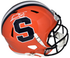 DONOVAN McNABB AUTOGRAPHED SYRACUSE ORANGE FULL SIZE SPEED HELMET BECKETT