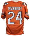KHALIL HERBERT SIGNED AUTOGRAPHED CHICAGO BEARS #24 ORANGE JERSEY BECKETT