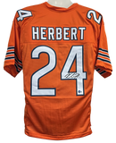 KHALIL HERBERT SIGNED AUTOGRAPHED CHICAGO BEARS #24 ORANGE JERSEY BECKETT