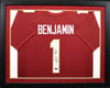 KELVIN BENJAMIN SIGNED FLORIDA STATE SEMINOLES #1 FRAMED JERSEY JSA