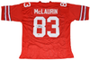 TERRY McLAURIN AUTOGRAPHED OHIO STATE BUCKEYES #83 RED JERSEY BECKETT