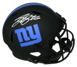 SAQUON BARKLEY SIGNED NEW YORK GIANTS ECLIPSE FULL SIZE SPEED HELMET BECKETT