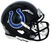 JONATHAN TAYLOR SIGNED INDIANAPOLIS COLTS BLACK SPEED MINI HELMET BECKETT