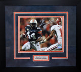 BEN TATE AUTOGRAPHED AUBURN TIGERS 8x10 FRAMED PHOTO TRISTAR