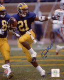 DESMOND HOWARD SIGNED MICHIGAN WOLVERINES HEISMAN POSE 8x10 PHOTO JSA