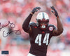 RANDY GREGORY SIGNED AUTOGRAPHED NEBRASKA CORNHUSKERS 8x10 PHOTO COA
