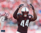 RANDY GREGORY SIGNED AUTOGRAPHED NEBRASKA CORNHUSKERS 8x10 PHOTO COA