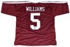 TRAYVEON WILLIAMS AUTOGRAPHED TEXAS A&M AGGIES #5 MAROON JERSEY COA
