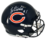 JUSTIN FIELDS AUTOGRAPHED CHICAGO BEARS FULL SIZE SPEED AUTHENTIC HELMET BECKETT