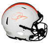 ODELL BECKHAM JR AUTOGRAPHED CLEVELAND BROWNS LUNAR AUTHENTIC SPEED HELMET BAS