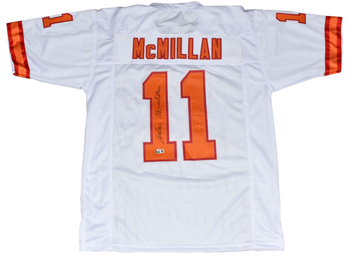 JALEN McMILLAN AUTOGRAPHED TAMPA BAY BUCCANEERS #15 WHITE JERSEY BECKETT