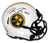 PAT FREIERMUTH SIGNED PITTSBURGH STEELERS LUNAR SPEED MINI HELMET BECKETT
