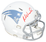 MIKE VRABEL SIGNED NEW ENGLAND PATRIOTS RIVALRIES SPEED MINI HELMET JSA
