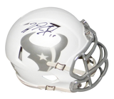 WILL FULLER AUTOGRAPHED SIGNED HOUSTON TEXANS ICE SPEED MINI HELMET TRISTAR