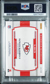 PATRICK MAHOMES SIGNED 2017 PANINI PANTHEON MAMMOTH MATERIALS /99 PSA 10 AUTO 10