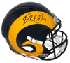 DARRELL HENDERSON JR SIGNED LOS ANGELES RAMS FULL SIZE SPEED HELMET BECKETT