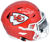 PATRICK MAHOMES AUTOGRAPHED KANSAS CITY CHIEFS SPEEDFLEX MIDI HELMET W/ SHOWTIME