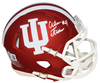 AIDEN FISHER AUTOGRAPHED INDIANA HOOSIERS SPEED MINI HELMET BECKETT