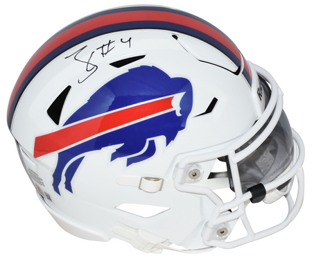 JOHN ELWAY AUTOGRAPHED DENVER BRONCOS SPEEDFLEX MIDI HELMET BECKETT