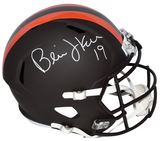 BERNIE KOSAR SIGNED CLEVELAND BROWNS 2025 ALT FULL SIZE SPEED HELMET BECKETT
