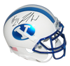 JAMAAL WILLIAMS AUTOGRAPHED SIGNED BYU COUGARS CHROME MINI HELMET JSA