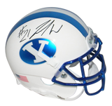 JAMAAL WILLIAMS AUTOGRAPHED SIGNED BYU COUGARS CHROME MINI HELMET JSA