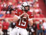 WILL HAMMOND SIGNED TEXAS TECH RED RAIDERS 8x10 PHOTO COA