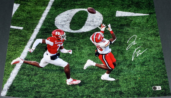 TAI FELTON AUTOGRAPHED MARYLAND TERRAPINS 16x20 PHOTO BECKETT