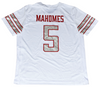 PATRICK MAHOMES SIGNED TEXAS TECH RED RAIDERS ADIDAS GALVANICED JERSEY - FRONT