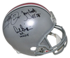 ARCHIE GRIFFIN EDDIE GEORGE TROY SMITH SIGNED OHIO STATE HEISMAN F/S HELMET JSA