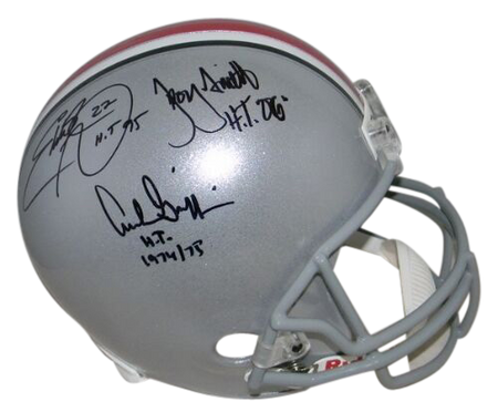MIKE DOSS AUTOGRAPHED SIGNED OHIO STATE BUCKEYES FULL SIZE HELMET JSA