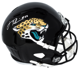 JAMES ROBINSON SIGNED JACKSONVILLE JAGUARS FULL SIZE SPEED HELMET BECKETT