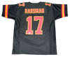 MECOLE HARDMAN AUTOGRAPHED SIGNED KANSAS CITY CHIEFS #17 BLACK JERSEY JSA