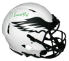 DEVONTA SMITH SIGNED PHILADELPHIA EAGLES LUNAR AUTHENTIC SPEED HELMET BECKETT