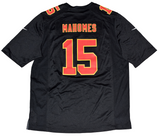 PATRICK MAHOMES SIGNED KANSAS CITY CHIEFS BLACK NIKE SUPER BOWL LVIII JERSEY BAS