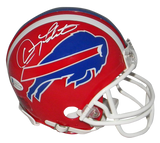 DOUG FLUTIE AUTOGRAPHED SIGNED BUFFALO BILLS THROWBACK MINI HELMET BECKETT