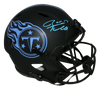 RYAN TANNEHILL SIGNED TENNESSEE TITANS ECLIPSE FULL SIZE SPEED HELMET BECKETT