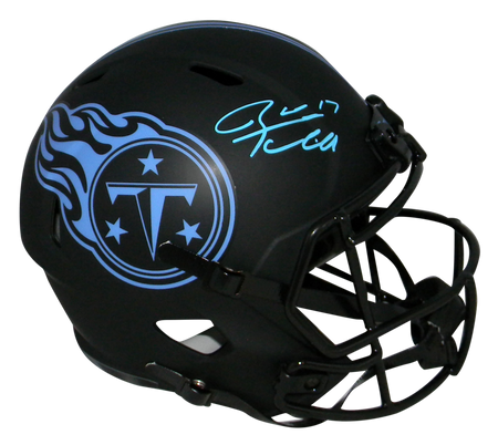 DEVONTA SMITH SIGNED PHILADELPHIA EAGLES ECLIPSE FULL SIZE SPEED HELMET BECKETT