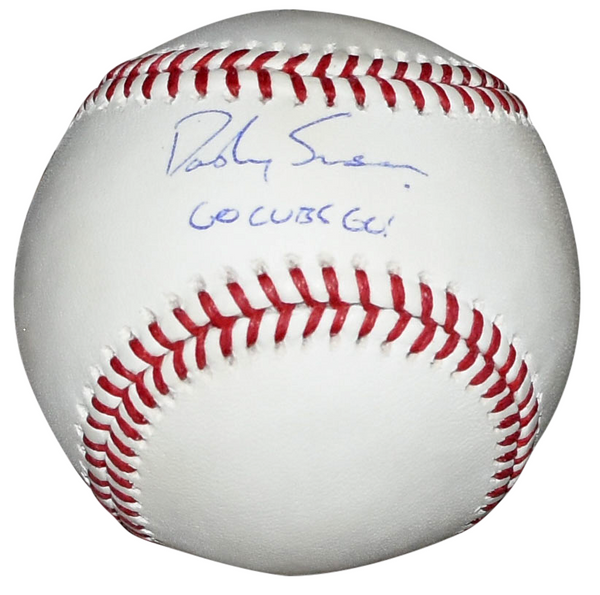 DANSBY SWANSON SIGNED CHICAGO CUBS OFFICIAL RAWLINGS MLB BASEBALL W/ GO CUBS GO