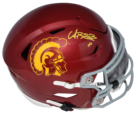 JOHN ELWAY AUTOGRAPHED DENVER BRONCOS SPEEDFLEX MIDI HELMET BECKETT