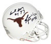 EARL CAMPBELL RICKY WILLIAMS SIGNED TEXAS LONGHORNS HEISMAN MINI HELMET BECKETT