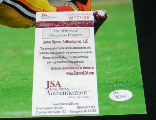 TY HILTON AUTOGRAPHED SIGNED INDIANAPOLIS COLTS 16x20 PHOTO JSA